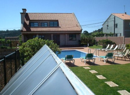 Climatización piscina Sanxenxo