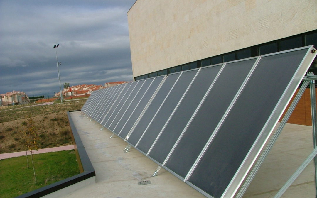 Solar termica en colegio Ourense